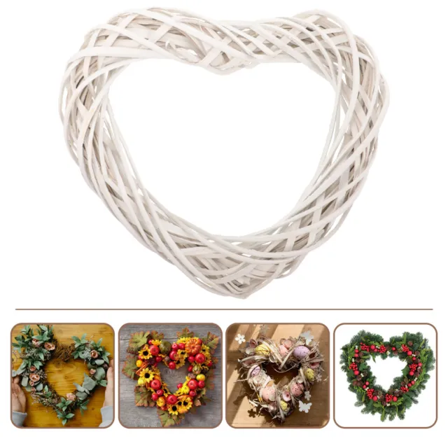 Heart Shape Wreath Frame DIY Wreath Frame Wreath Frame Craft Wreath Decor