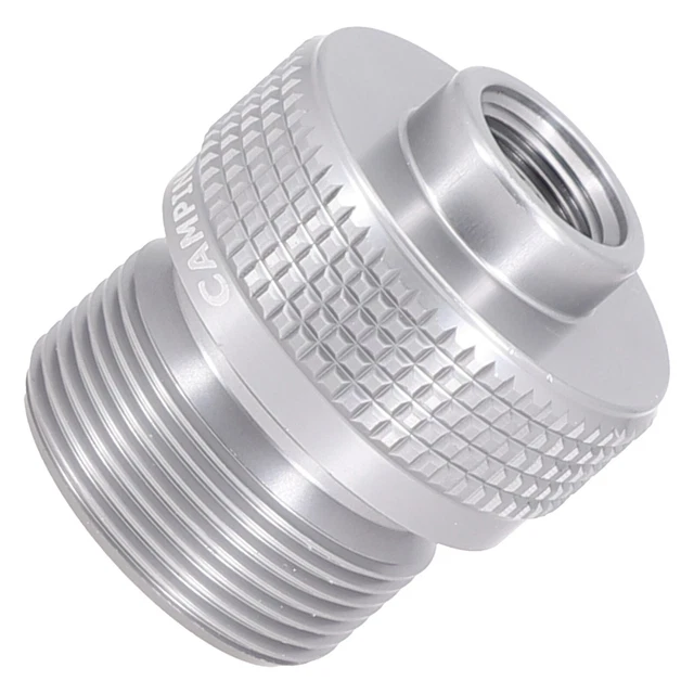 Adaptateur Réservoir Gaz VGEBY1 - Valve Convertisseur Camping Alliage Aluminium Pour Réchaud
