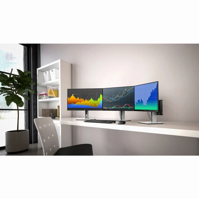 HP E-Series E24 G4 60,5 cm (23.8") 1920 x 1080 Pixel Full HD LCD Schwarz, Silber 3