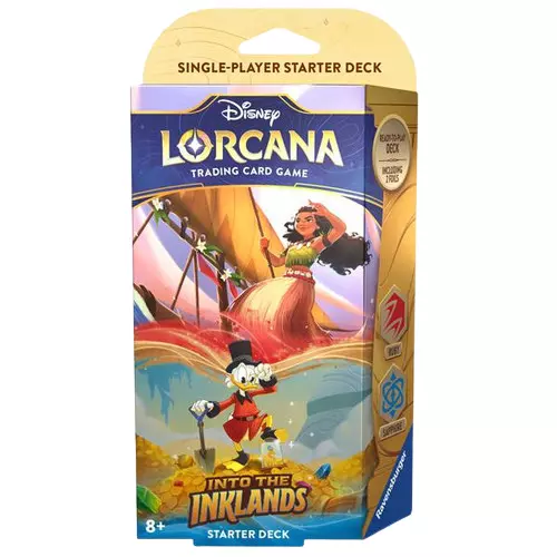 Disney Lorcana Into the Inklands Starter Deck - Set of two