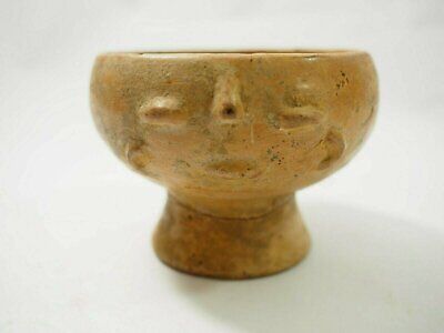 Pre-Columbian Mayan Nayarit Effigy Pottery Bowl300B.C.-300A.D. CAA-229 2