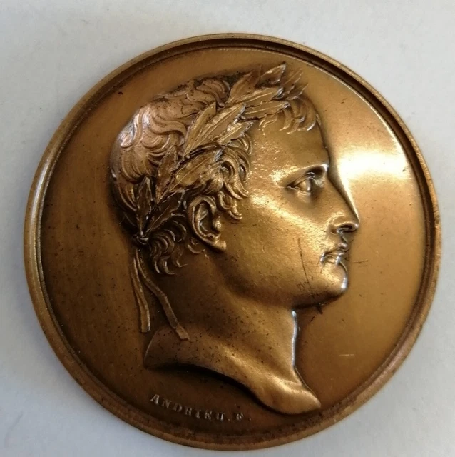 Médaille de table en bronze  - NAPOLEON
