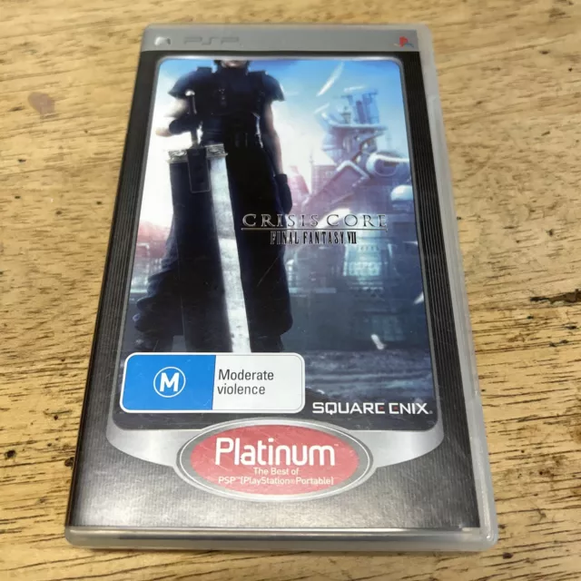 PlayStation PSP FINAL FANTASY Vll: Crisis Core Game Square Enix 2008 AUS PAL