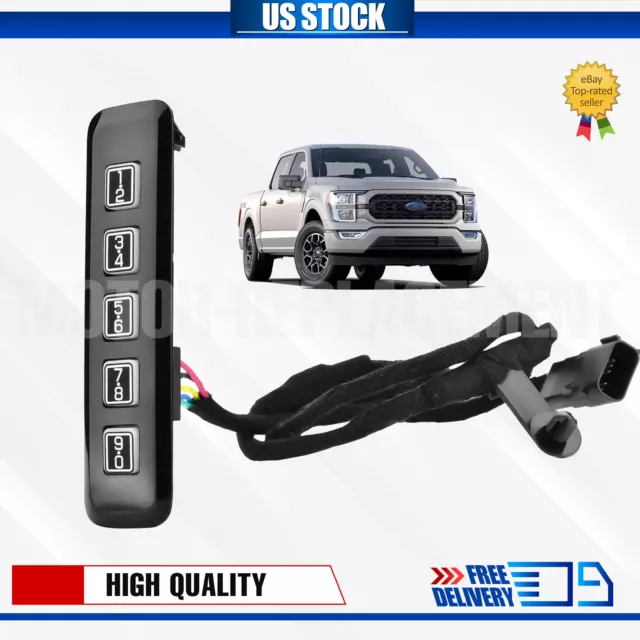 Keyless Lock Pad For Ford F-150 F-250/350/450/550 Super Duty15-20 FL3Z-14A626-AD