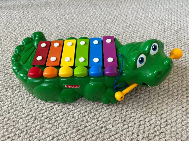 Fisher Price Xylophone Musical Toddler Baby Kids Toy Rainbow Keys