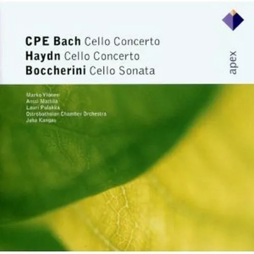 88544 Audio Cd CPE Bach / Haydn / Boccherini - Cello Concertos / Cello Sonata