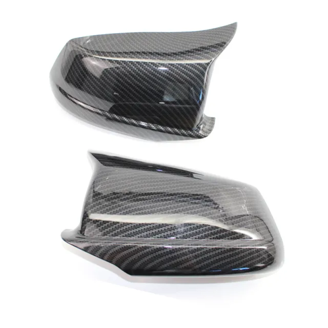 Austausch Sport Spiegelkappen Carbon-Optik passend für BMW 5er F10 F11 2010-2013 3