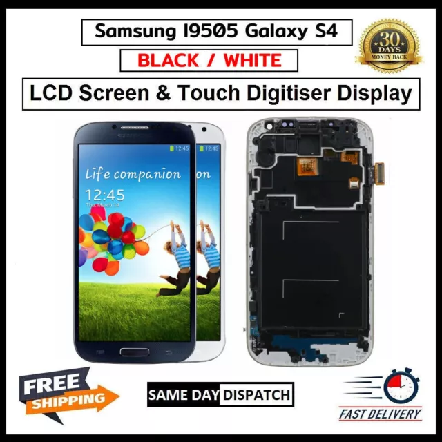 For Samsung Galaxy S4 i9500 i9505 Replacement Touch Screen Display Digitizer WF