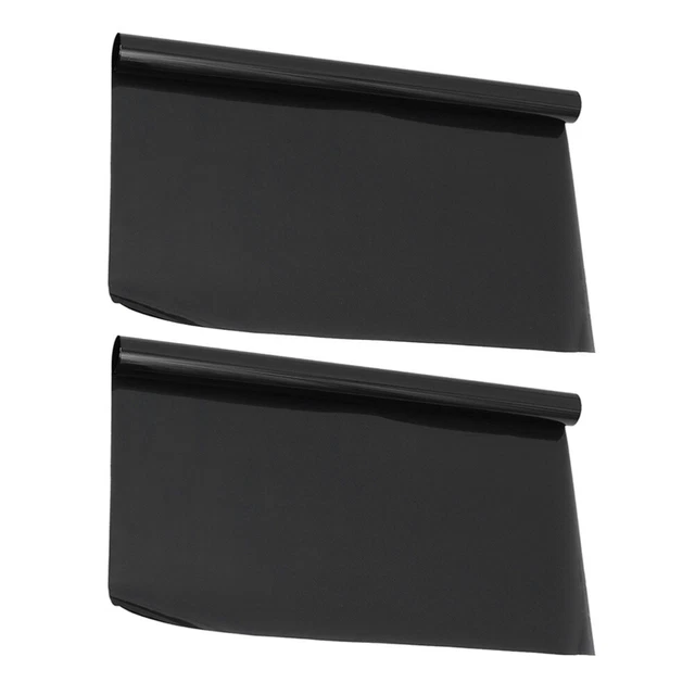 2pcs Window Tint Tint Pellicola Vetro Adesivo Utile Finestra per auto Finestra S