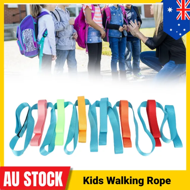 Kids Walking Rope AntiLost Handles Safety Line Rope For Preschool Daycare AU