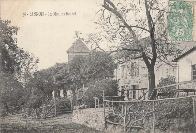 CP 95 SANNOIS Les Moulins Heudel 41499