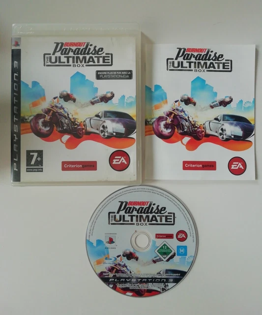 Jeu PS3 Burnout Paradise The Ultimate Box Complet FR TBE