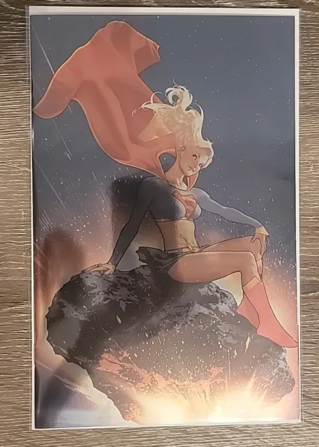 Supergirl & The Legion Of Superheroes #23 LE 500 Hughes Virgin Foil SDCC