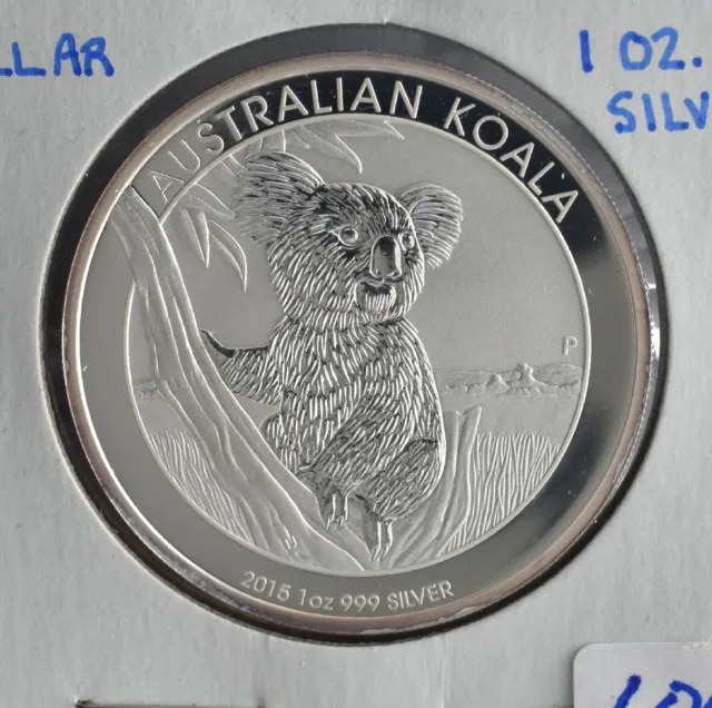 2015 Australian Koala 1 oz .999 Silver Round 1 $1 Elizabeth II Australia *L064
