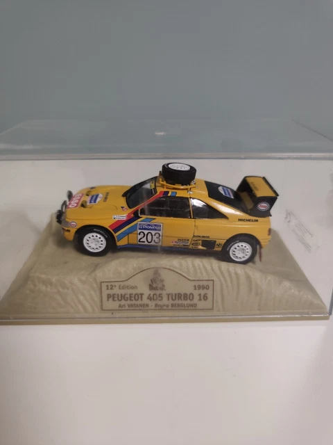 Provence Moulage Kit Monté 1/43 - Peugeot 205 T16 Paris Dakar 1988 Kankkunen