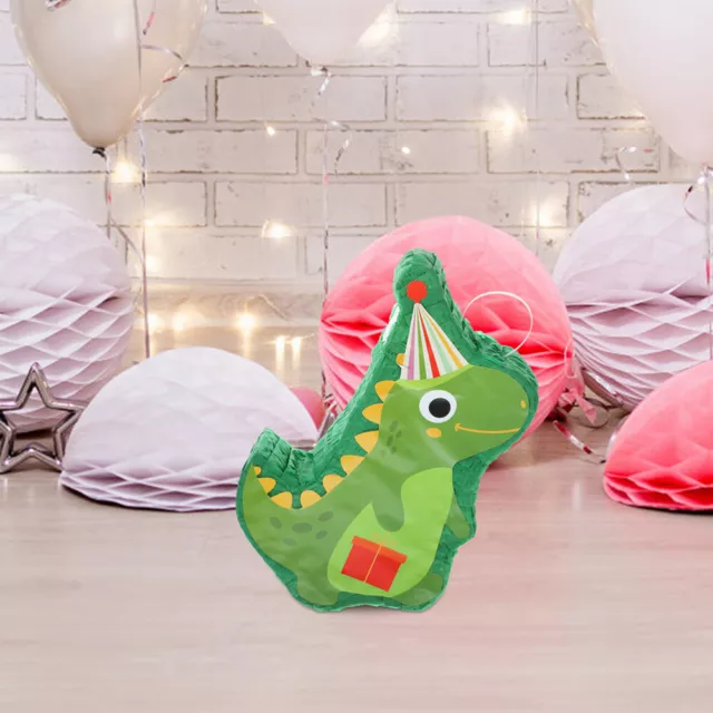 1 Set Dinosaur Pinata Candy Holder Pinata Toy Party Game Supply Photo Prop for