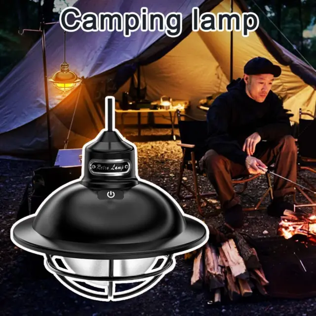 Camping Lantern Portable LED Tent Light Rechargeable Outdoor Emergency Lamp^