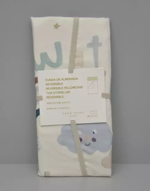 Zara Home Kissenbezüge 80*80 cm Kinder Baumwolle Neu inkl Rechnung mit MwSt