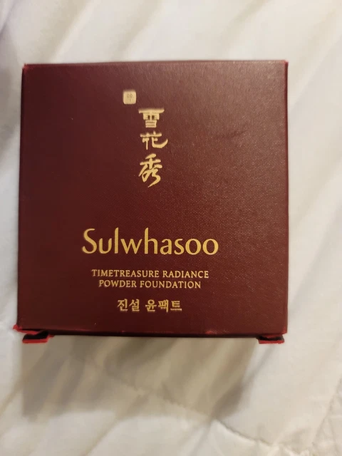 US SELLER NIB Sulwhasoo Timetreasure Radiance Serum Powder Foundation 13g #21