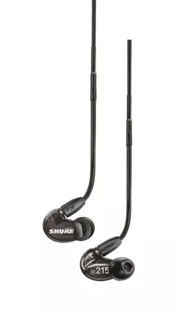 Shure SE215-K Sound Isolating Ear Buds, Black