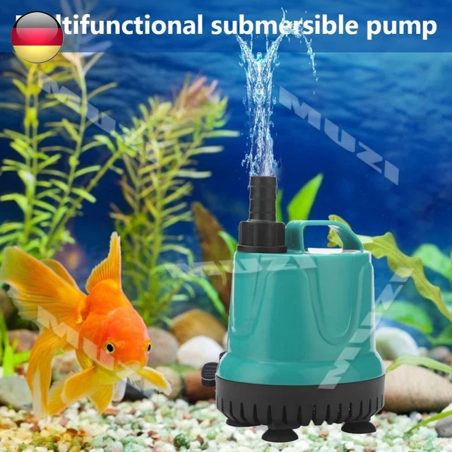 Pompa Sommergibile Per Acquario BPS 12W 800L/H - Filtro Per Acquari, Stagni E Idroponica, Dimensioni 18.2x10cm - Foto 12