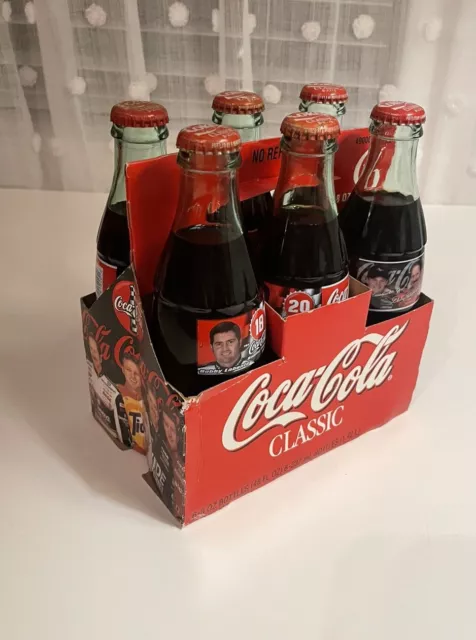 1998 Nascar Coca-Cola Classic 6 Pack Dale Earnhardt Sr. #3 Bottles and Case 8 Oz