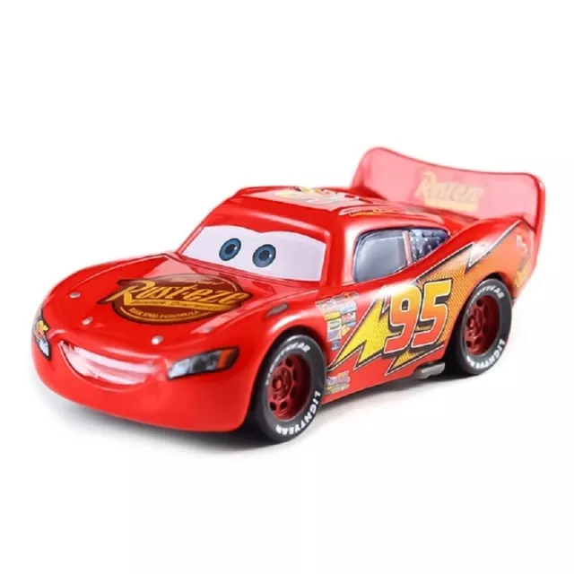Disney Pixar Cars  Metal Toy Car 1:55 In Stock NO.95 Lightning McQueen Kids Gift