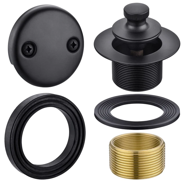 HEGII BATHTUB DRAIN Conversion Kit, Lift and Twist,BathTubDrain Trim