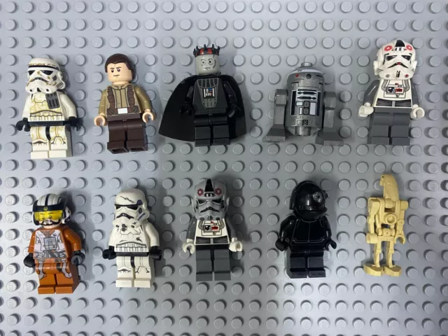 10 Lego Figuren Und Manschen Lego Star Wars