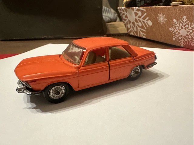 Modèle Réduit Norev 1/43 BMW 700 LS Orange - Ancien, Avec Boîte D'origine, Collection