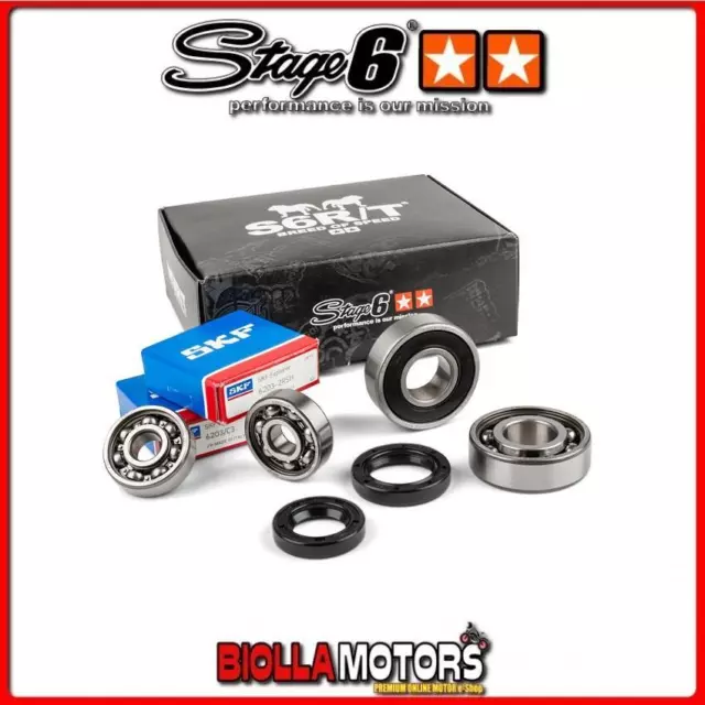 S6-2031660 Set Cuscinetti Cambio Stage6 Hq Italjet Pista 50Cc Ac