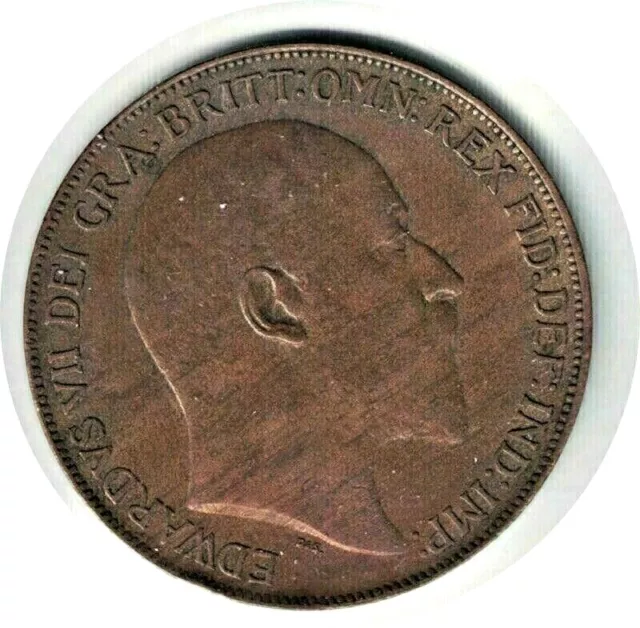 1909 Great Britain 1 PENNY