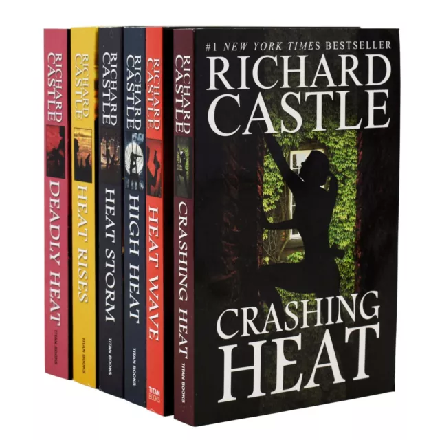 Nikki Heat Series 6 Books Set by Richard Castle - Fiction Book - Paperback