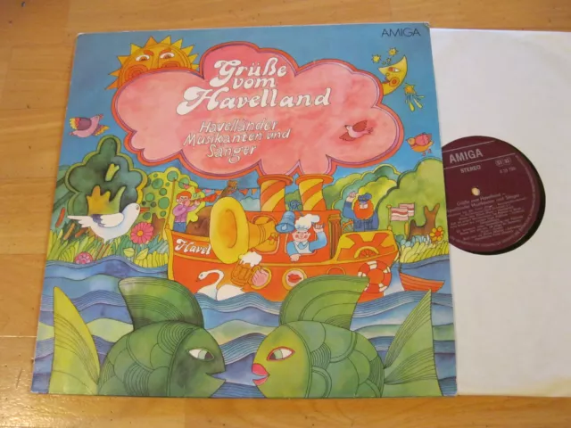 LP Havelländer Musikanten & Sänger Grüße vom Havelland Vinyl Amiga DDR 8 55 728