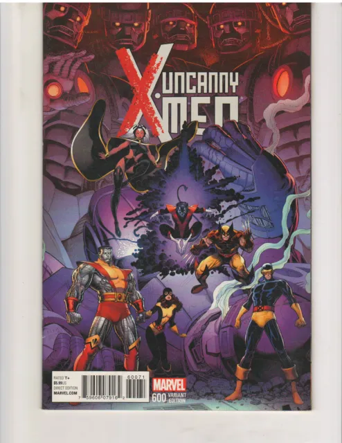 UNCANNY X-MEN #600 ART ADAMS VARIANT COVER, 1st Print, NM, (Marvel, Jan. 2016)