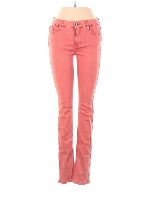 Fidelity Women Orange Jeans 29W