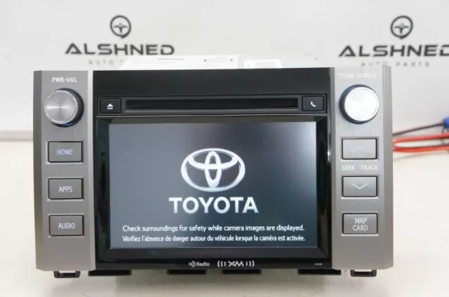2014-2018 Toyota Tundra NON JBL Navigation Radio Receiver 86100-0C202 OEM 510120 2014-2018 Toyota Tundra NON JBL Navigation Radio Receiver 86100-0C202 OEM 510120
