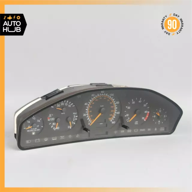 94-95 Mercedes R129 SL600 V12 Instrument Cluster Speedometer 1295406248 OEM 90k