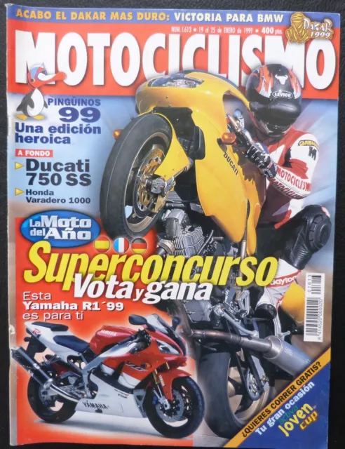 REVISTA MOTOCICLISMO,AÑO 1999,NUMERO 1613, La moto del año