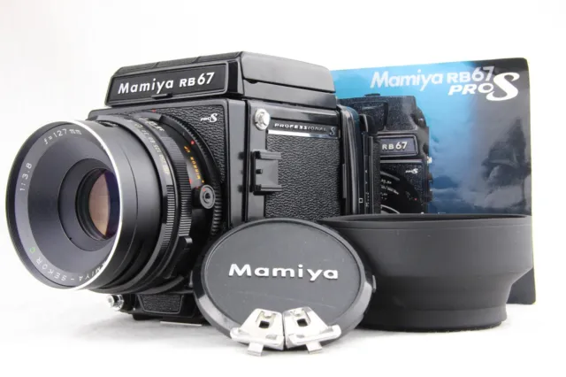 [ Mint Avec / Casquette] Mamiya RB67 Pro S + Sekor C 127mm F/3.8 + 120 Film Dos