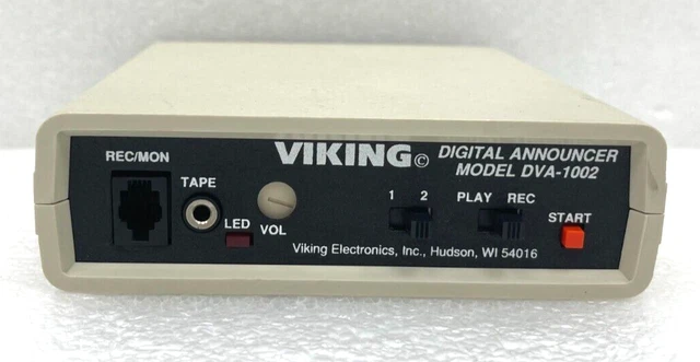VIKING Digital Voice Announcer Model DVA-1002 !!