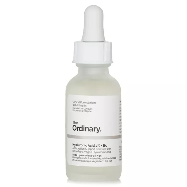 NEW The Ordinary Hyaluronic Acid 2% +B5 Hydration Support Formula 30ml Womens