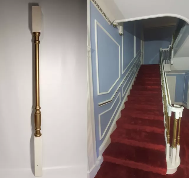 Elvis 2022 Movie Film Prop Graceland Stair Baluster Screen Used Set Dressing