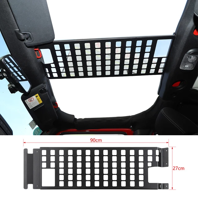 ROOF RACK HARD Top Molle Panel Accessories for Jeep Wrangler JK 2007