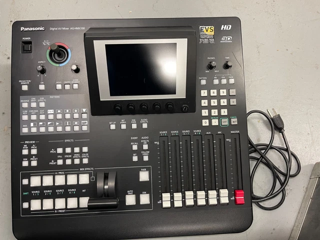 Panasonic AG-HMX100 Digital AV Switcher and Mixer - HD/S Digital A/V Mixer