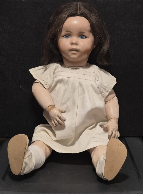 SFBJ 247 29 cm N° 8 Poupée Ancienne Reproduction antique doll