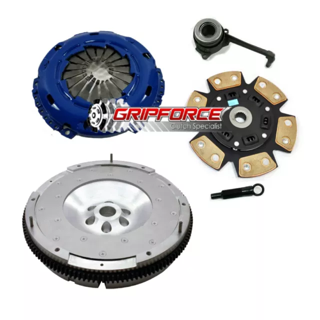 FX STAGE 3 CLUTCH KIT+ALUMINUM FLYWHEEL for AUDI TT VW BEETLE JETTA 1.8T 6 SPEED