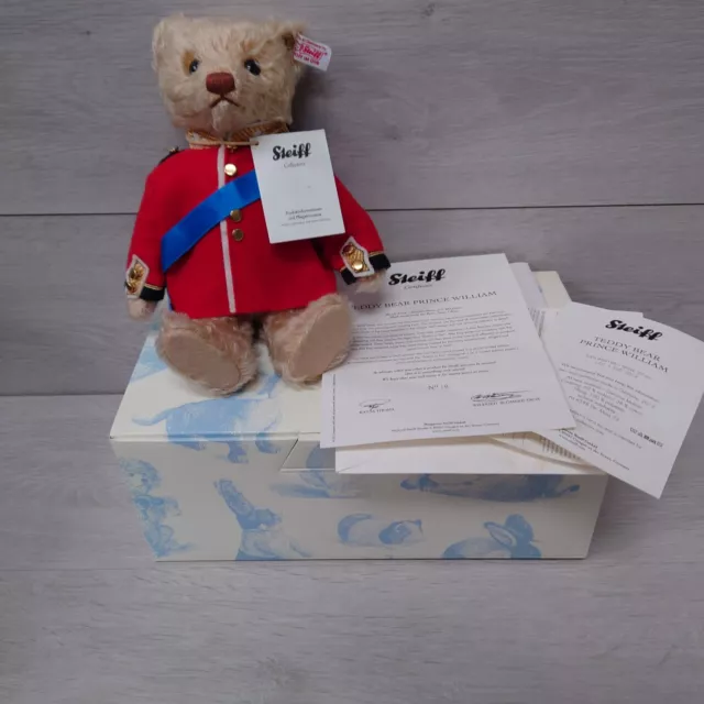 Steiff Teddy - Prince William - Peter Jones Exclusive - Ltd Edt 0018/1500 664168