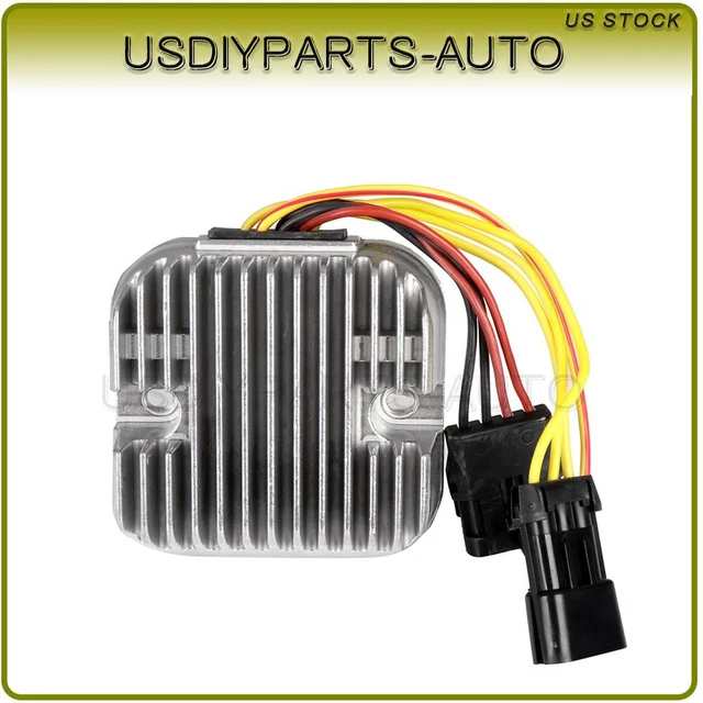Black 1 Piece 4011925 Rectifier Regulator For Polaris 2009 Ranger 4X4 500 Efi