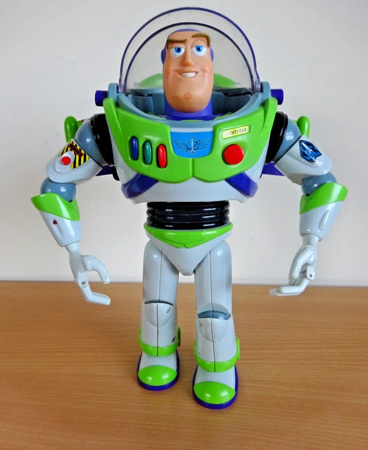 TOY STORY BUZZ Lightyear 12" Talking Action Figure Thinkway Toys Disney